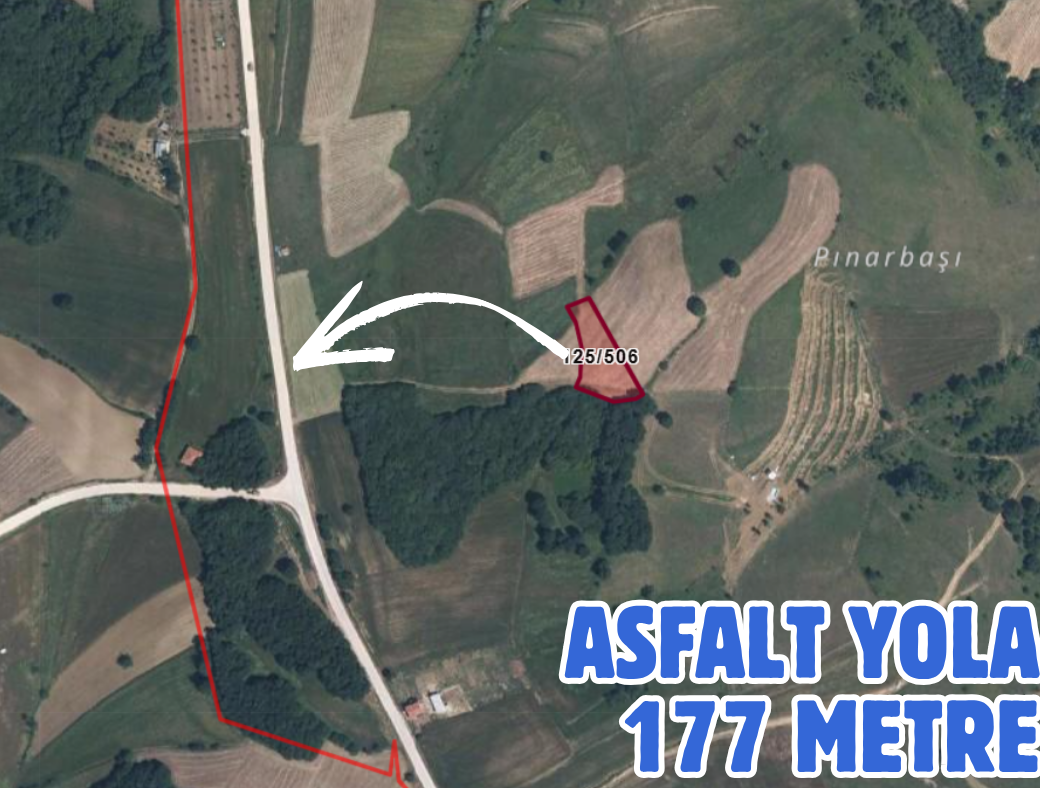 KOCAELİ İZMİT KAYNARCA 1.454 M² TARLA SATILIKTIR - KOCAELİ İZMİT fotoğraf 3